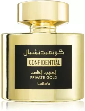 Lattafa Confidential Private Gold EDP 100ml