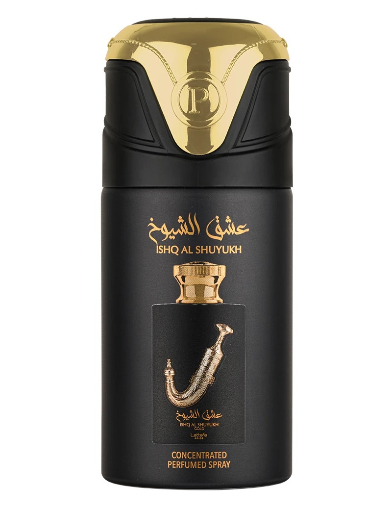 Lattafa Pride Ishq Al Shuyukh Gold Body Spray 250ml