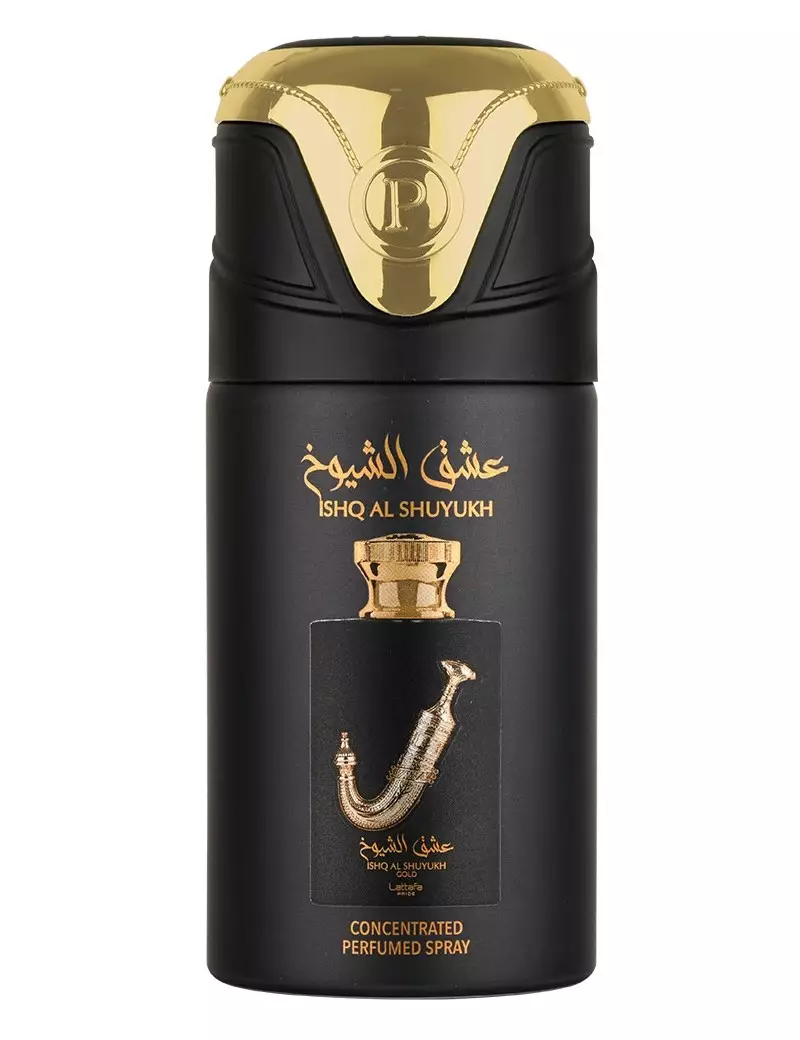 Lattafa Pride Ishq Al Shuyukh Gold Body Spray 250ml