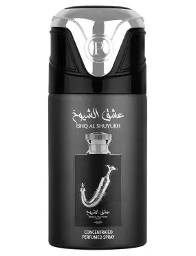 Lattafa Pride Ishq Al Shuyukh Silver Body Spray 250ml