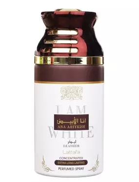 Lattafa Ana Abiyedh Leather Body Spray 250ml