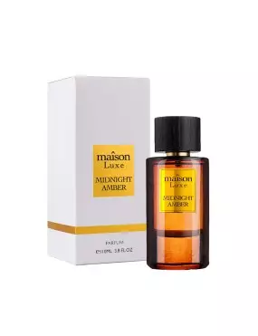 Hamidi Maîson Luxe Midnight Amber EDP 110ml