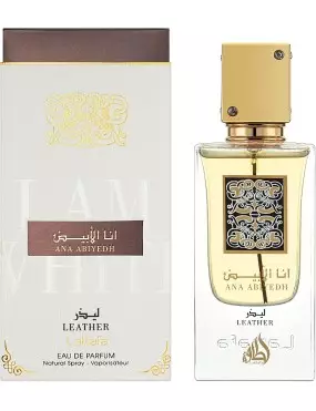 Lattafa Ana Abiyedh Leather EDP 60ml