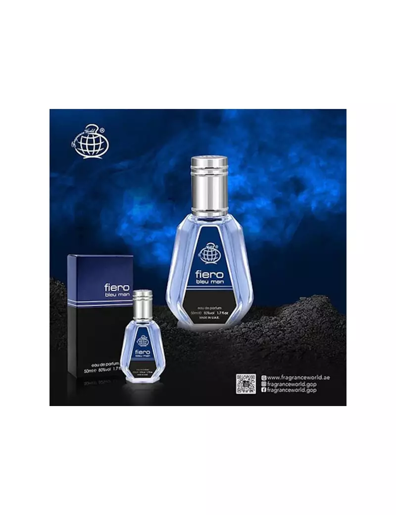 Fragrance World Fiero Bleu Man EDP 50ml