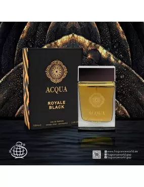 Fragrance World Acqua Royale Black EDP 100ml